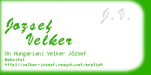jozsef velker business card